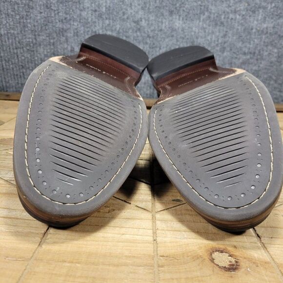 Cole Haan Benton Double Monk II Mens Size 11.5 Leather Shoes Black C25398 - Picture 8 of 10